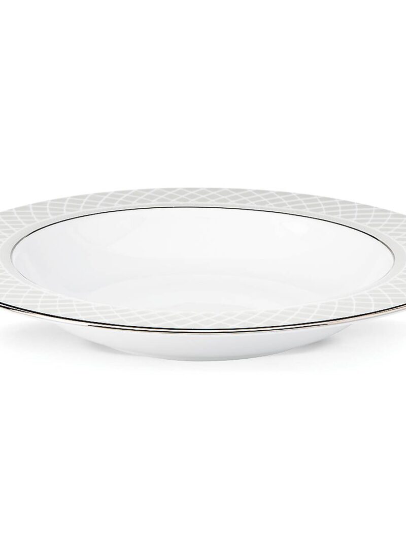 Venetian Lace Rimmed Bowl